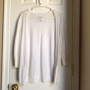 White Cardigan from American Eagle